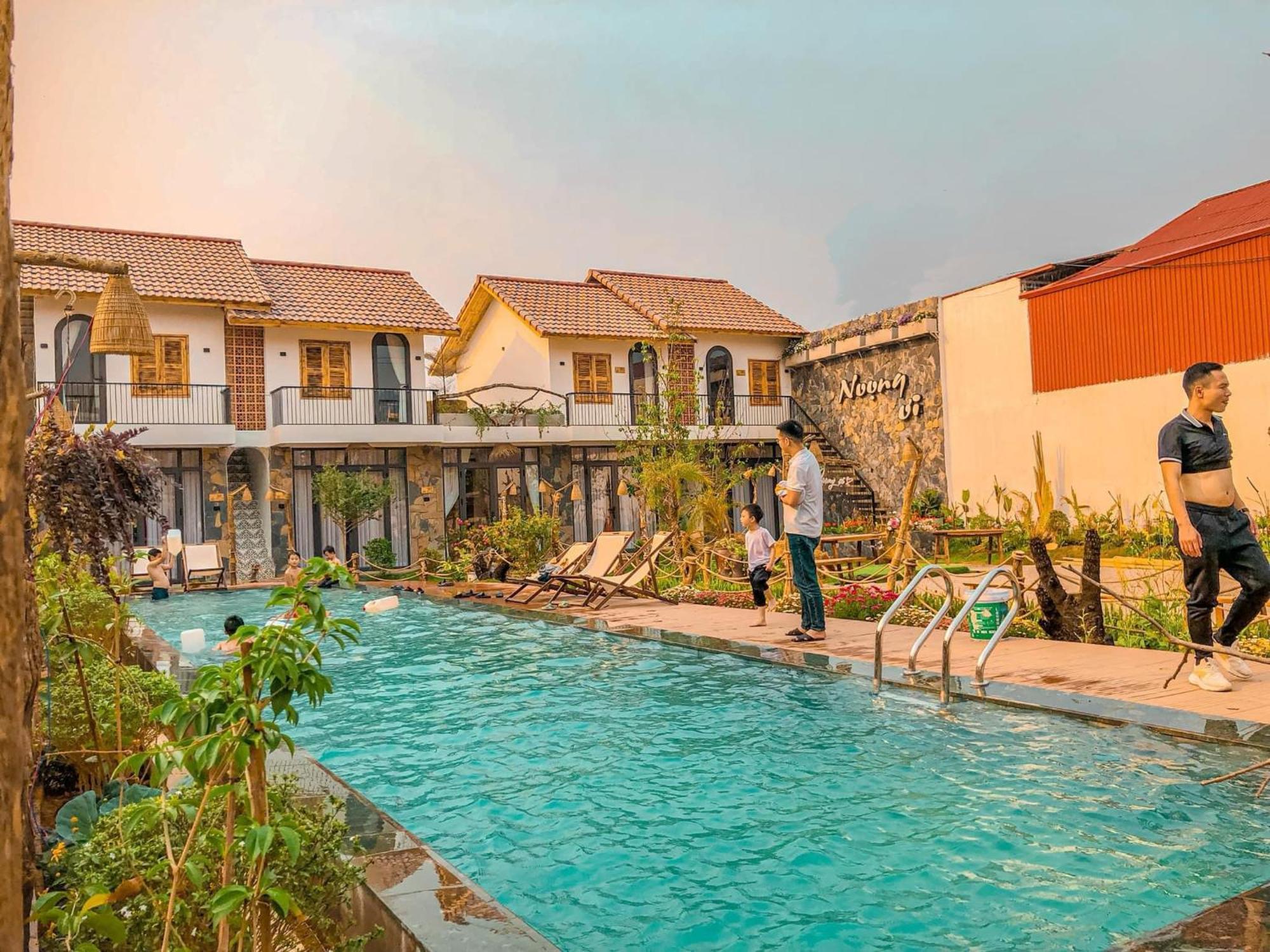 Noong Oi Homestay Moc Chau Exterior foto