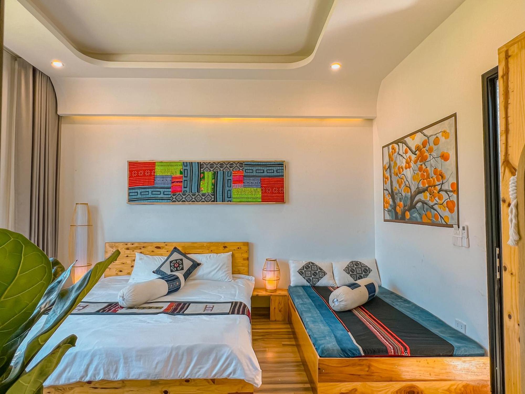 Noong Oi Homestay Moc Chau Exterior foto