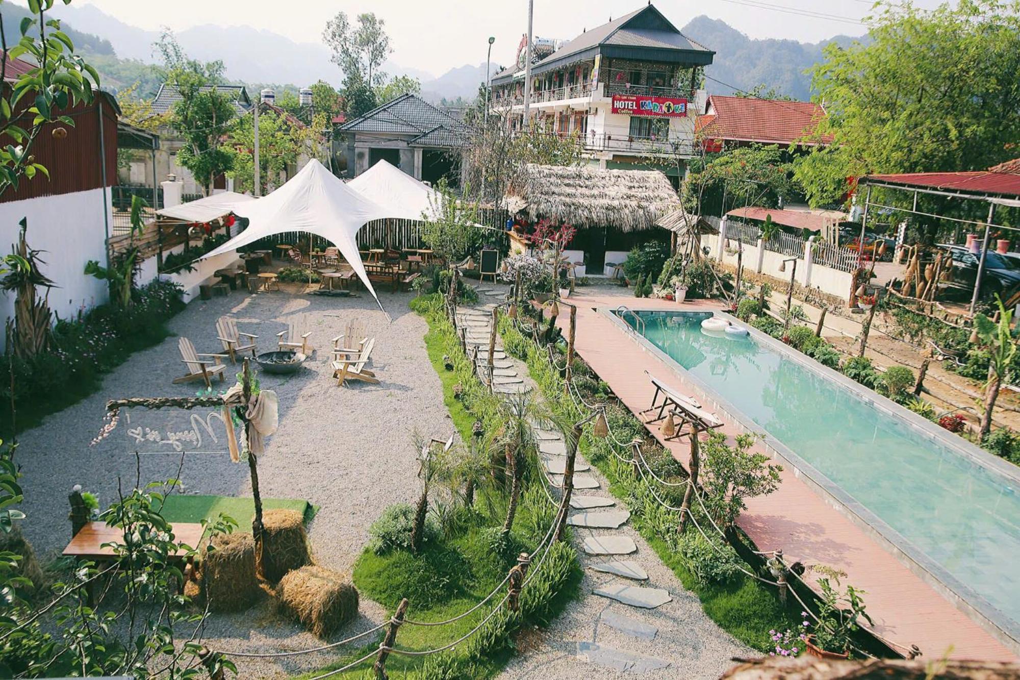 Noong Oi Homestay Moc Chau Exterior foto